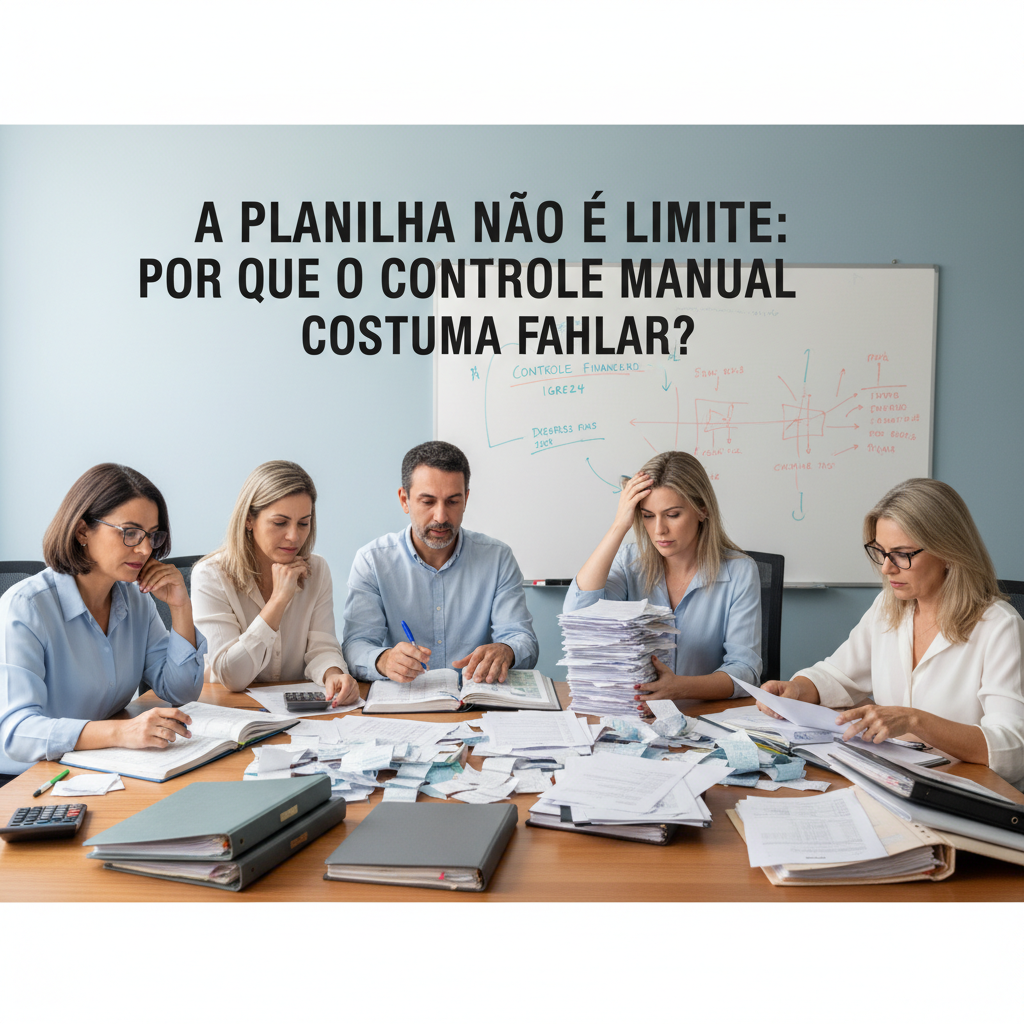 Dificuldades do controle de gastos no Excel para voluntários de igrejas