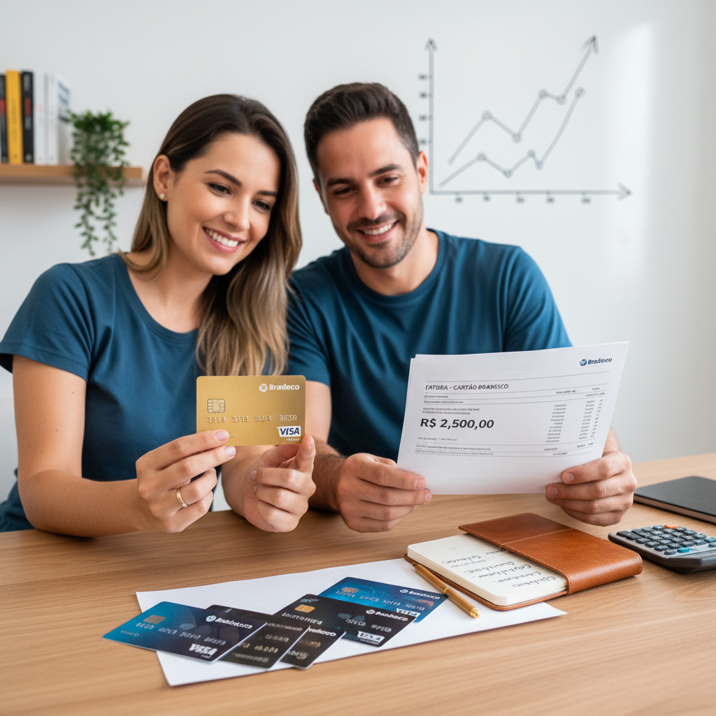 Cartão de crédito Bradesco opções de bandeiras e perfis de renda