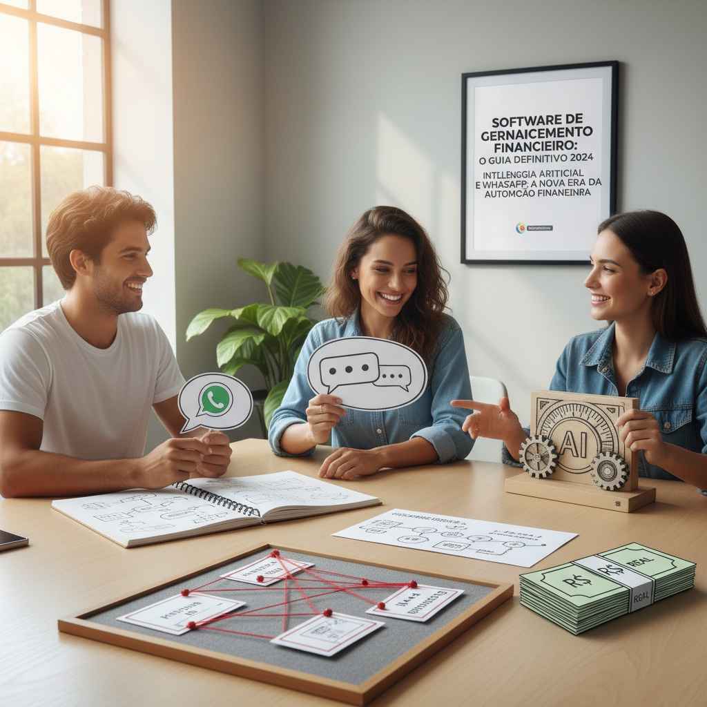 Inteligência Artificial e WhatsApp aplicados ao software de gerenciamento financeiro