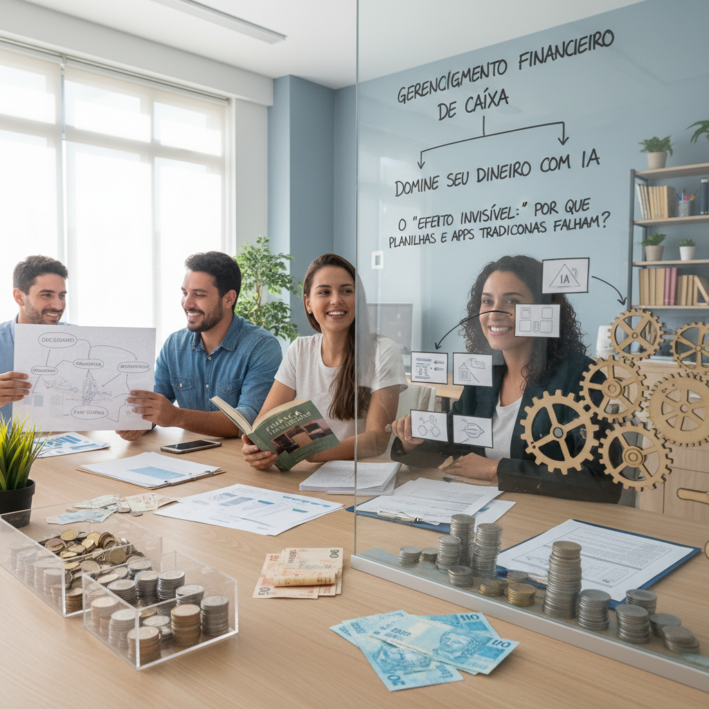 Fricção cognitiva no gerenciamento financeiro de caixa com planilhas
