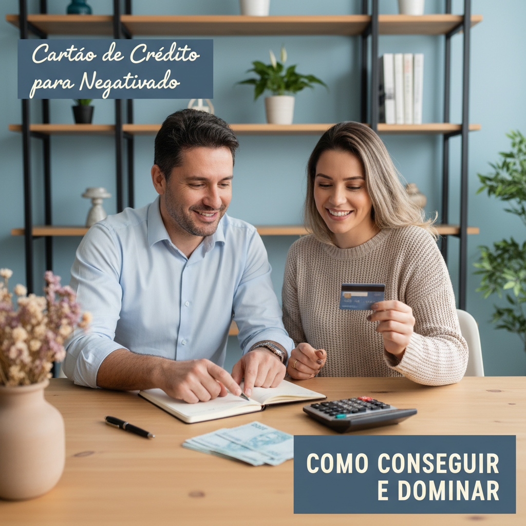 Cartão de crédito negativado e explicação de como funciona a aprovação para score baixo