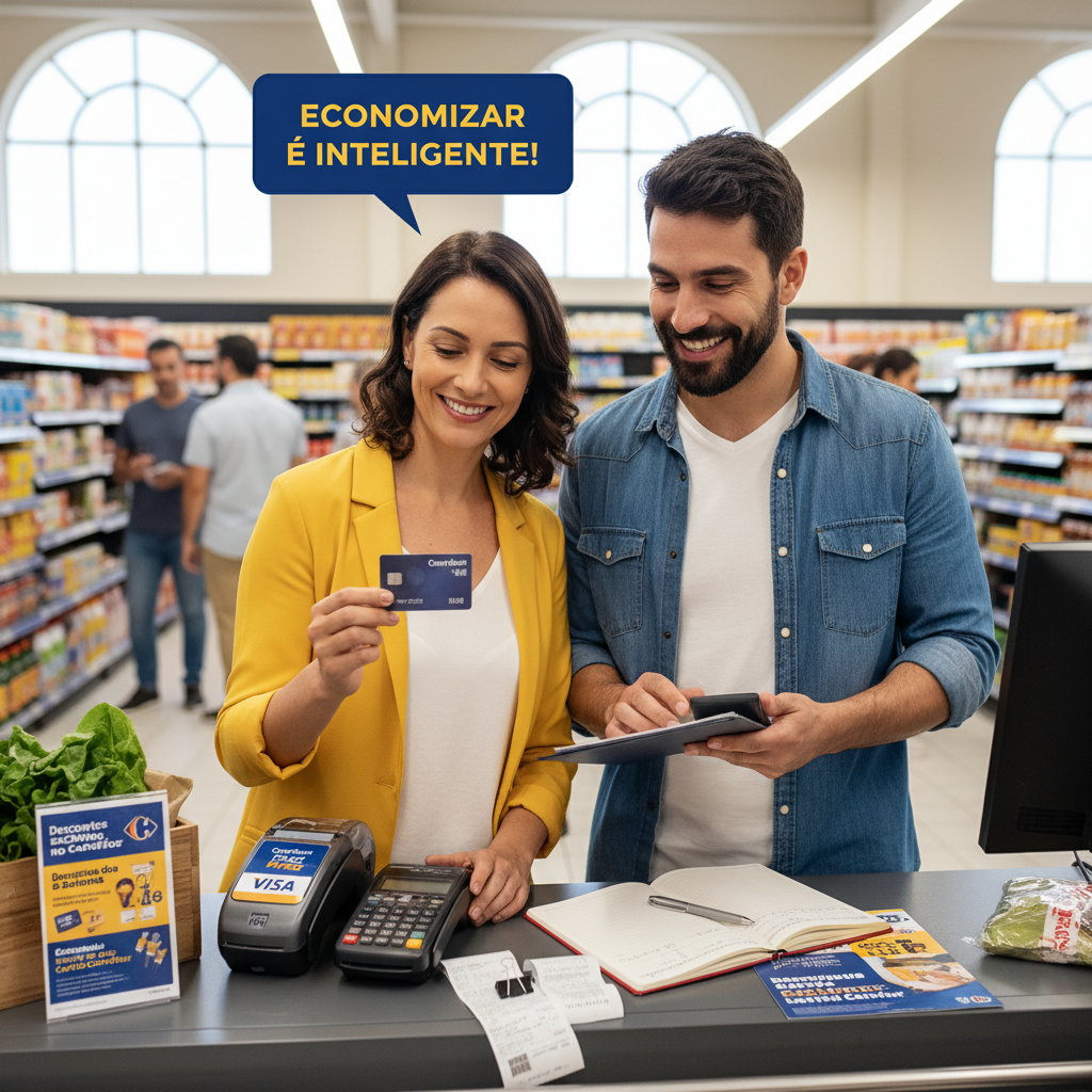 Cartão de crédito Carrefour e sua funcionalidade híbrida no dia a dia