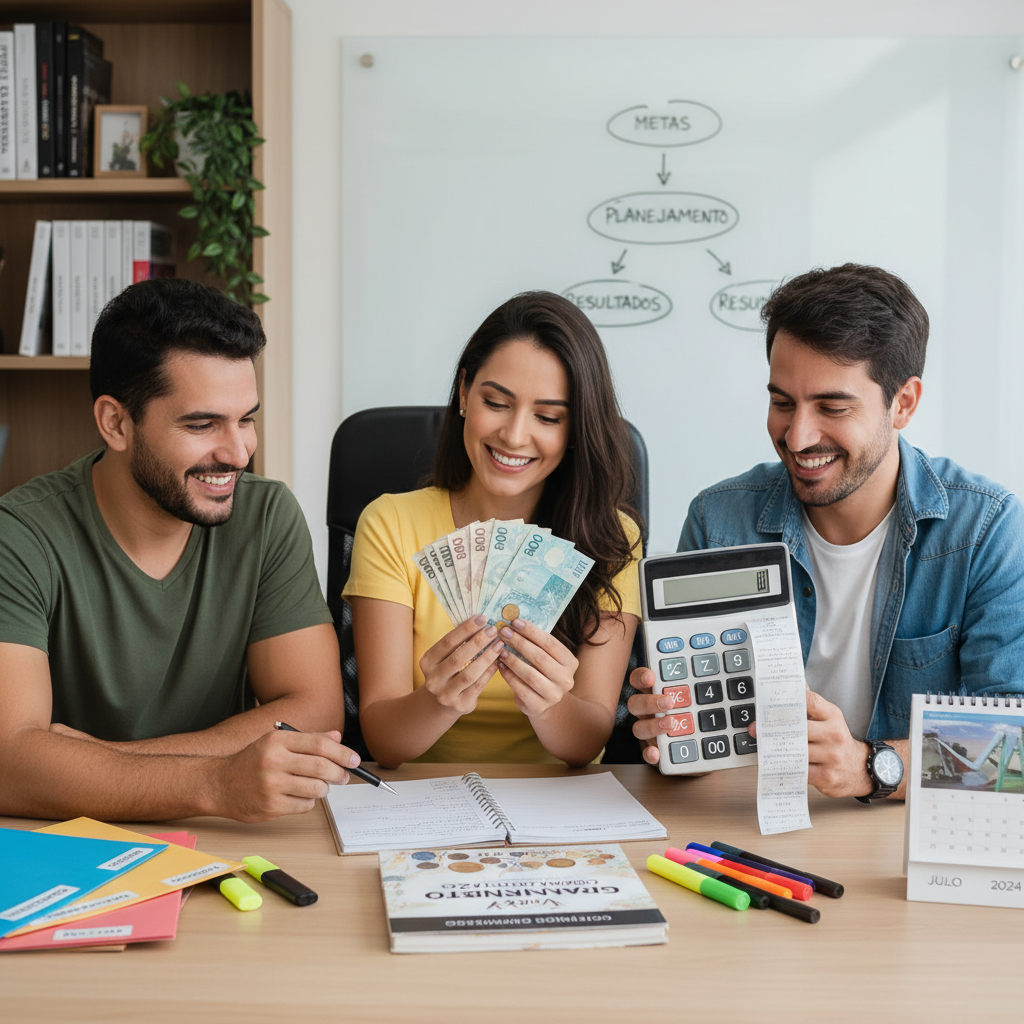 Aplicativo de Gerenciamento Financeiro: O Guia Definitivo para Gerenciar em Menos de 5 Segundos Aplicativo gerenciamento financeiro mostrando fluxo de caixa e impacto no saldo futuro