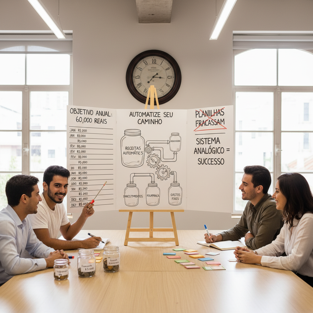 Comparativo entre planilhas manuais e automação financeira