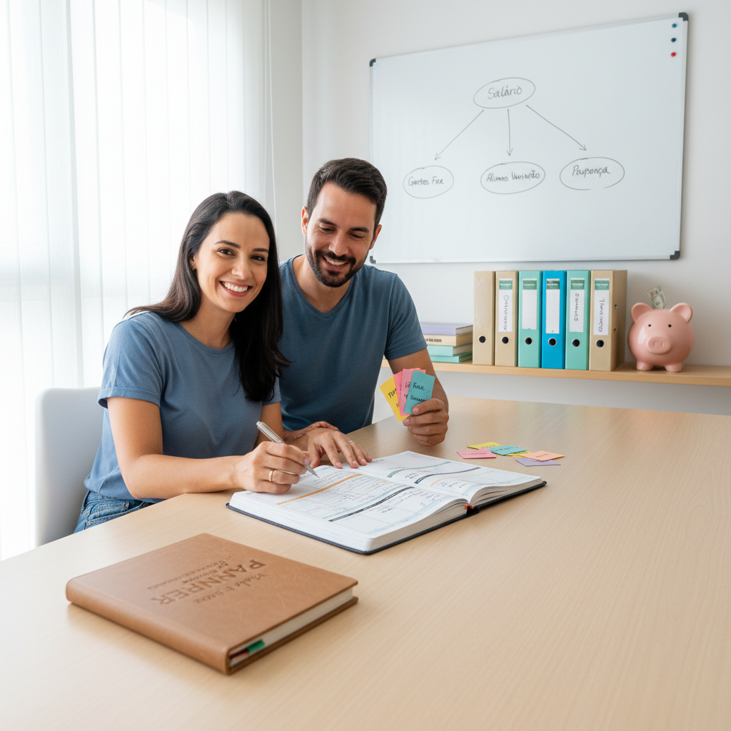 Meu Planner Financeiro: Modelo Grátis para Baixar Interface do ZapGastos no WhatsApp funcionando como meu planner financeiro