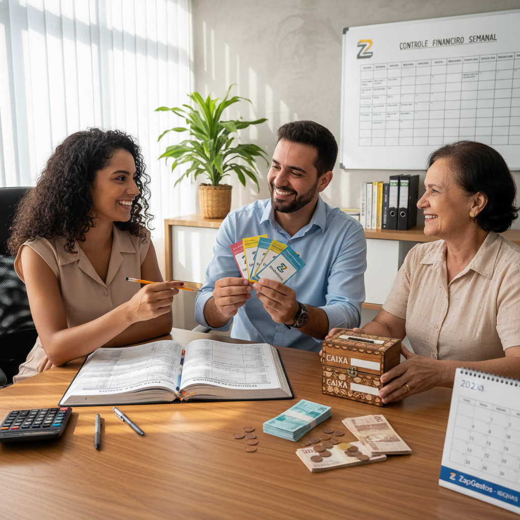 Uso do ZapGastos como aplicativo para controle de gastos em igrejas