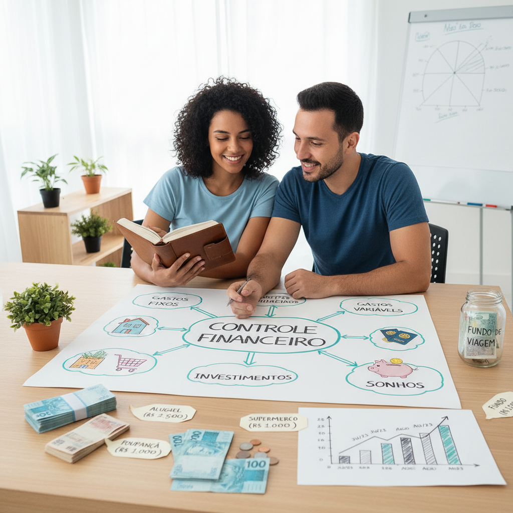 O conceito de controle financeiro imagem e a percepção de valor do dinheiro