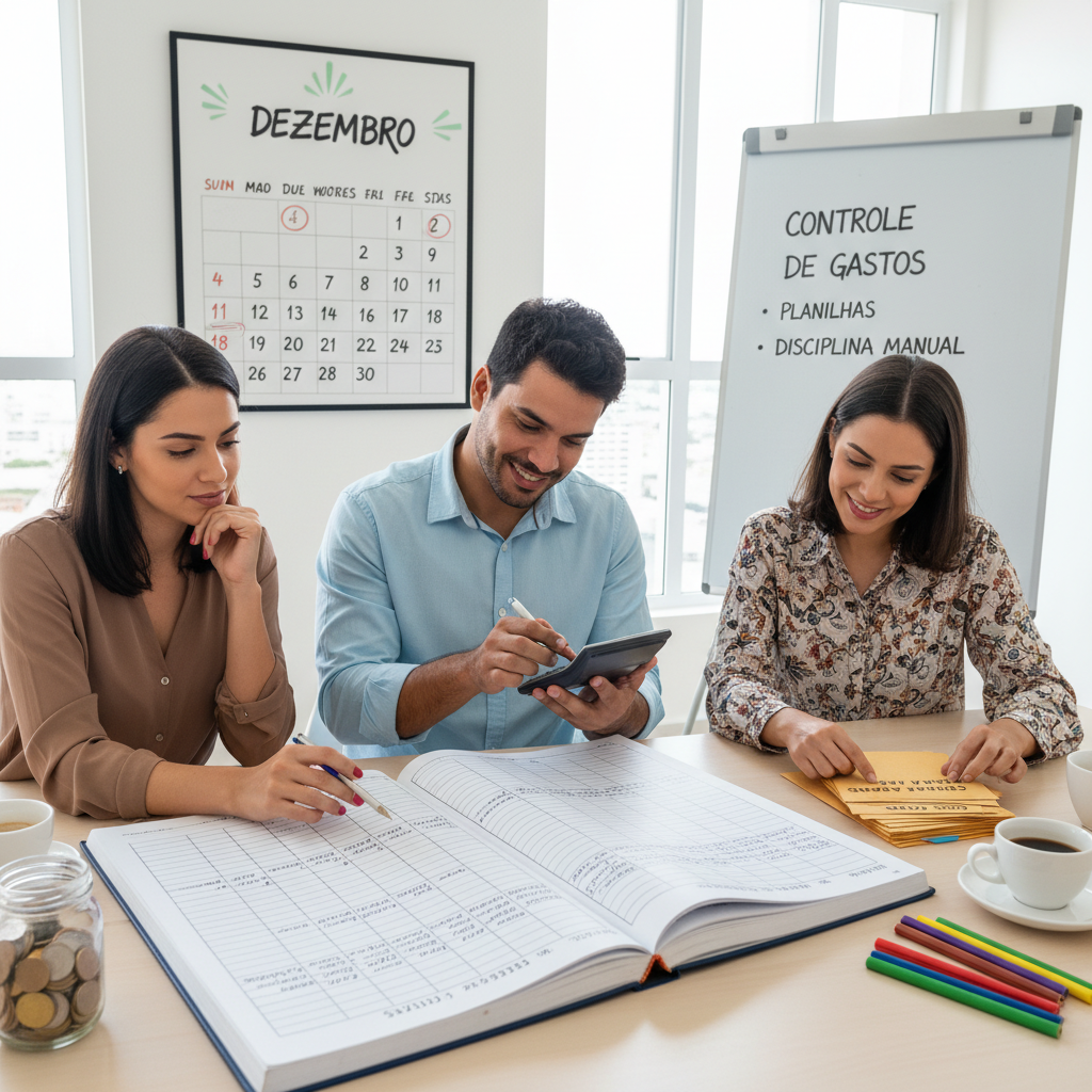 Comparação entre planilhas manuais e automação no controle de gastos no Excel e WhatsApp