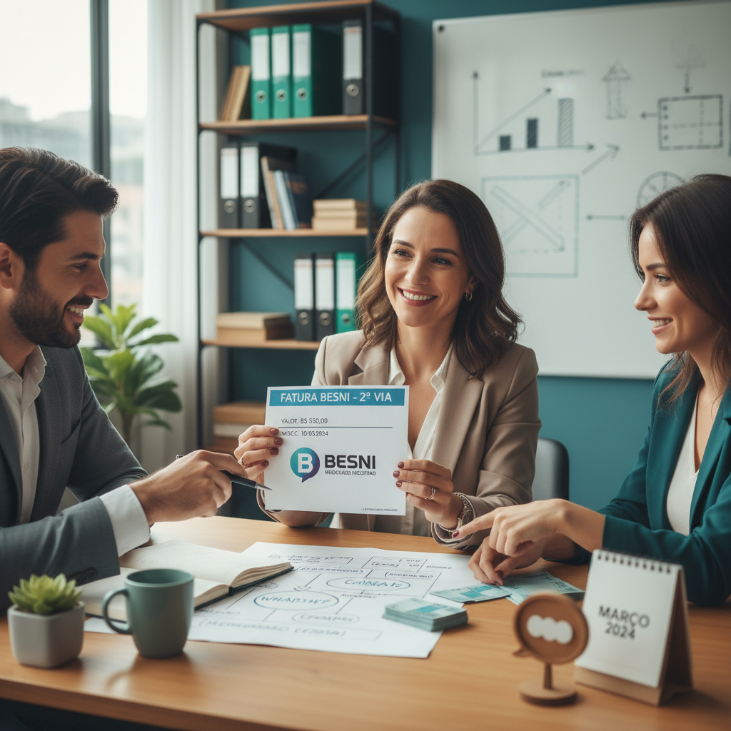 Como Pagar Fatura Besni: Guia Rápido (2ª Via, App e WhatsApp) Negociar fatura Besni pelo WhatsApp