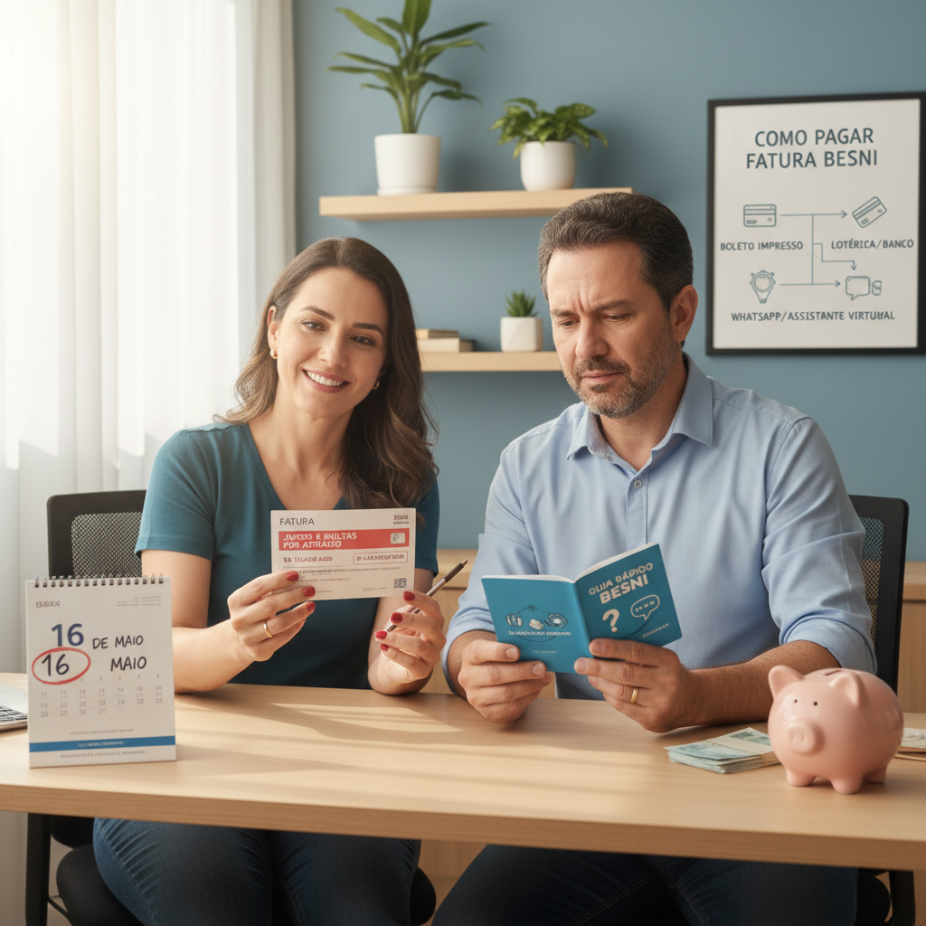 Como Pagar Fatura Besni: Guia Rápido (2ª Via, App e WhatsApp) ZapGastos assistente financeiro pelo WhatsApp