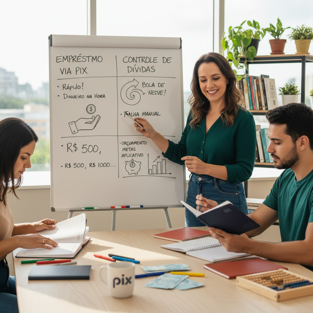 Empréstimo na Hora via Pix: Como Solicitar, Evitar Armadilhas e Manter as Finanças no Controle Checklist financeiro para solicitar crédito com segurança