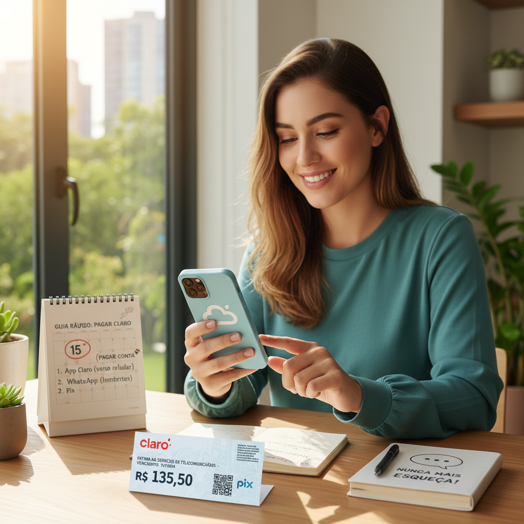 Como pagar fatura da Claro