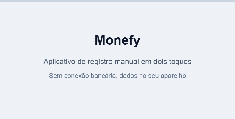 ZapGastos ou Monefy: Qual é Melhor para Controlar suas Finanças? Interface do aplicativo de controle financeiro Monefy